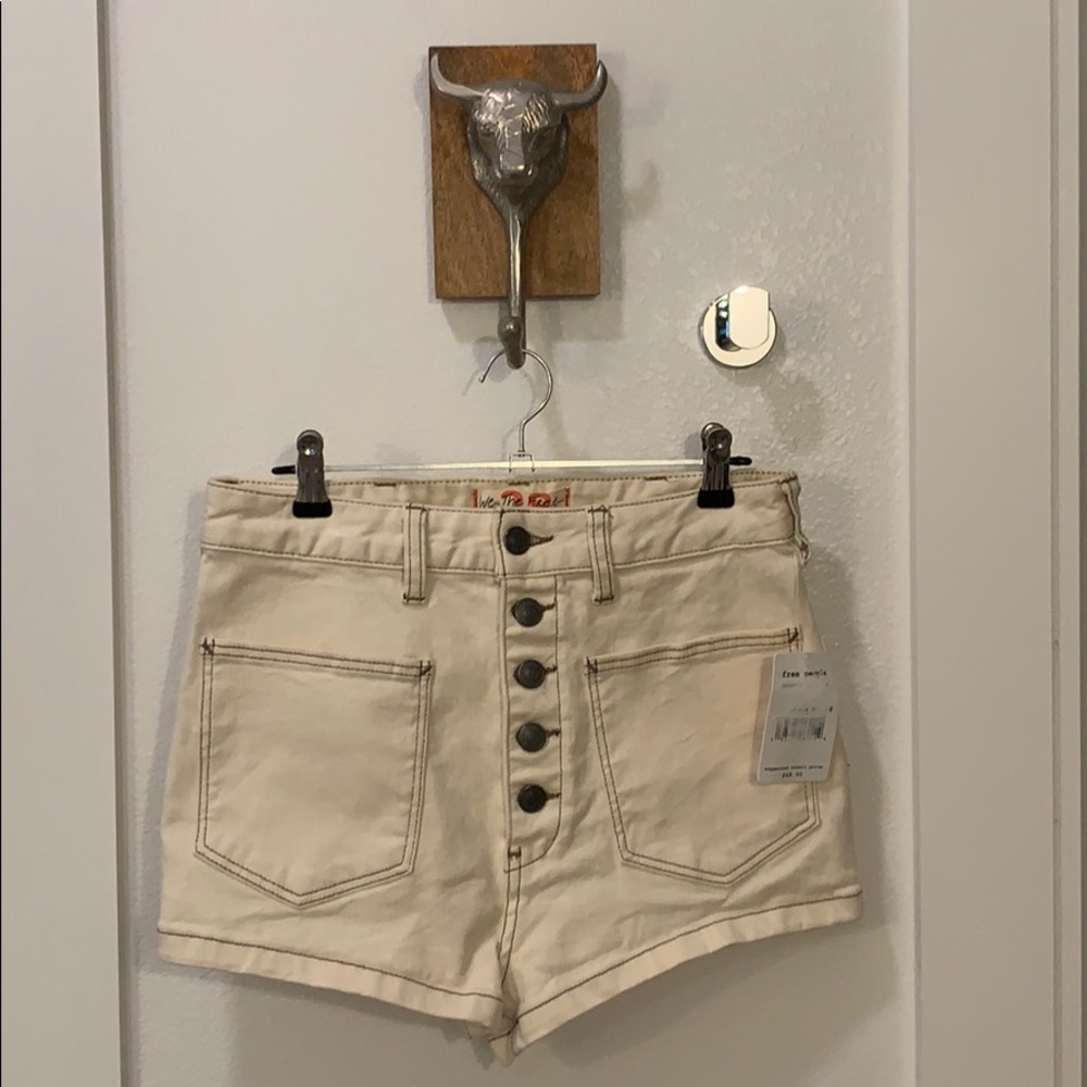 FREE PPL high waist Bridgette shorts sz 28